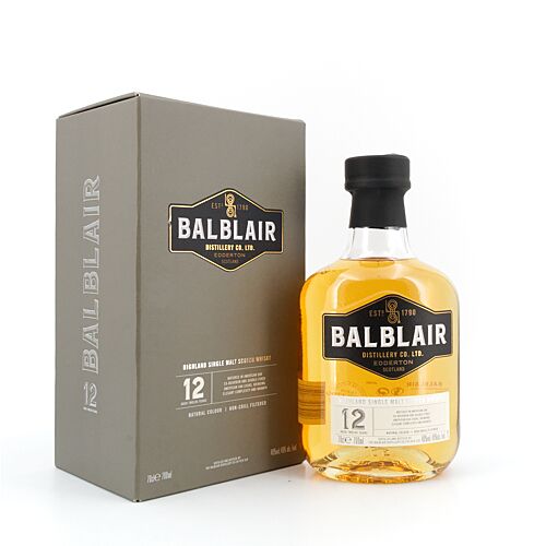 Balblair 12 Jahre  0,70 Liter/ 46.0% vol Produktbild