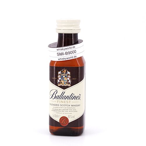 Ballantines Finest Miniatur PET-Flasche 0,050 Liter/ 40.0% vol Produktbild