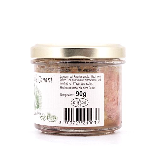 Beauharnais-CARLANT Ententerrine mit Pistazien & Orangenschale  90 Gramm Produktbild