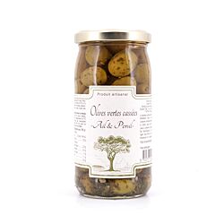 Beauharnais-CARLANT Olives vertes cassées -á la Provencale Grüne Oliven nach provenzialischer Art 350g Produktbild