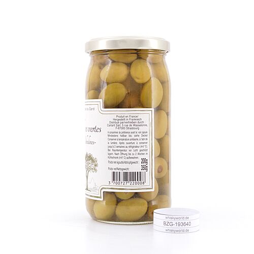 Beauharnais-CARLANT Olives vertes -Picholines- Grüne Oliven 350 Gramm Produktbild