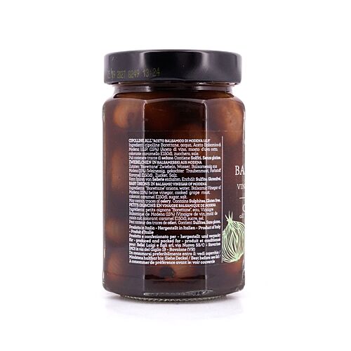 Bellei Cipolline all `Aceto Balsamico di Modena I.G.P. Zwiebelchen in Balsamessig aus Modena 290g 160 Gramm Abtropfgewicht Produktbild