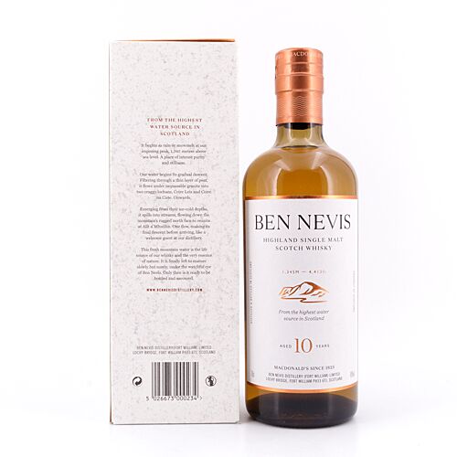 Ben Nevis 10 Jahre  0,70 Liter/ 46.0% vol Produktbild