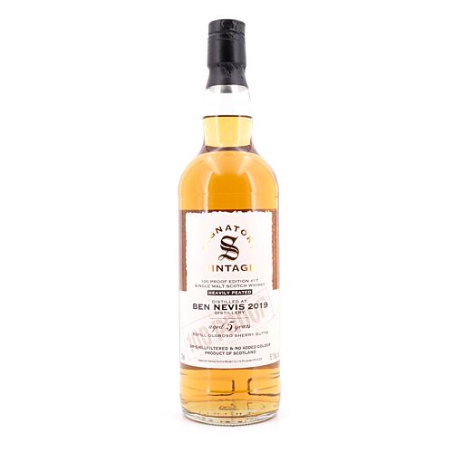 Ben Nevis 100 PROOF Edition #17 Heavily Peated 5 Jahre 2019/2024  0,70 Liter/ 57.1% vol Produktbild