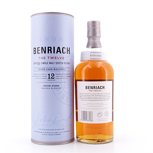 Benriach 12 Jahre - The Twelve  0,70 Liter/ 46.0% vol Produktbild