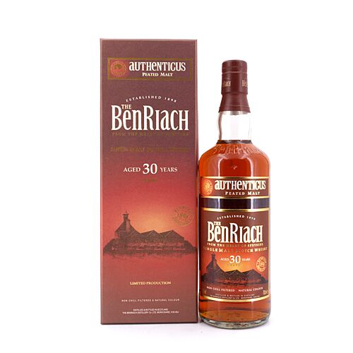 Benriach 30 Jahre Authenticus Peated  0,70 Liter/ 50.0% vol Produktbild