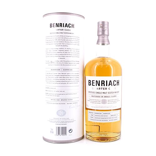 Benriach Quarter Cask Classic Literflasche 1 Liter/ 46.0% vol Produktbild