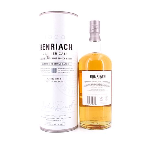 Benriach Quarter Cask Classic Literflasche 1 Liter/ 46.0% vol Produktbild