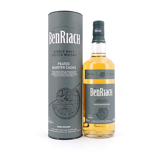 Benriach Quarter Cask Peated  0,70 Liter/ 46.0% vol Produktbild