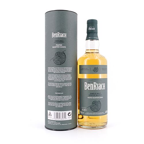 Benriach Quarter Cask Peated  0,70 Liter/ 46.0% vol Produktbild