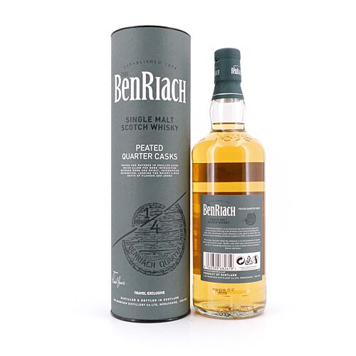 Benriach Quarter Cask Peated  0,70 Liter/ 46.0% vol Produktbild