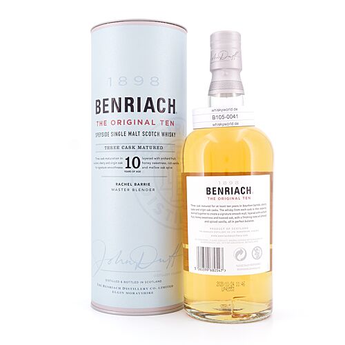 Benriach The Original Ten  0,70 Liter/ 43.0% vol Produktbild
