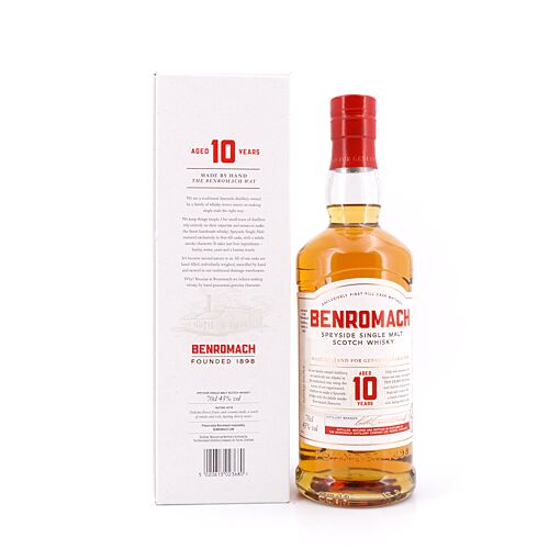 Benromach 10 Jahre  0,70 Liter/ 43.0% vol Produktbild