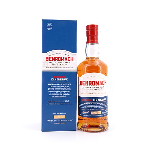 Benromach Contrasts: Kiln Dried Oak 10 Jahre 0,70 Liter/ 46.0% vol Produktbild