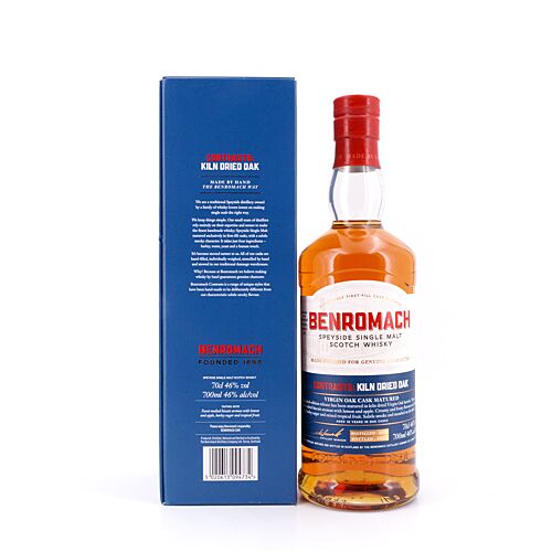 Benromach Contrasts: Kiln Dried Oak 10 Jahre 0,70 Liter/ 46.0% vol Produktbild