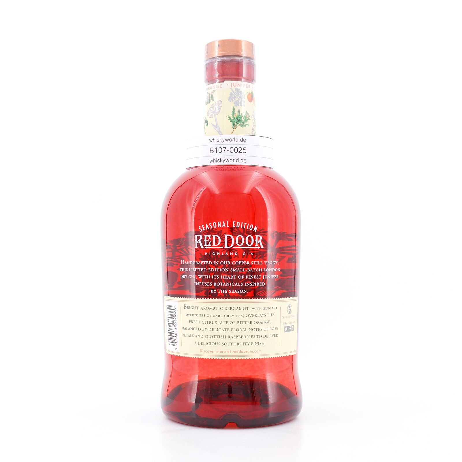 Red Gin 45.0% vol Summer 0,70 Door Liter/ Highland Edition Benromach