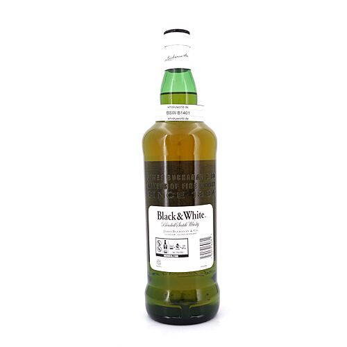 Black & White Blended Scotch Whisky Literflasche 1 Liter/ 40.0% vol Produktbild