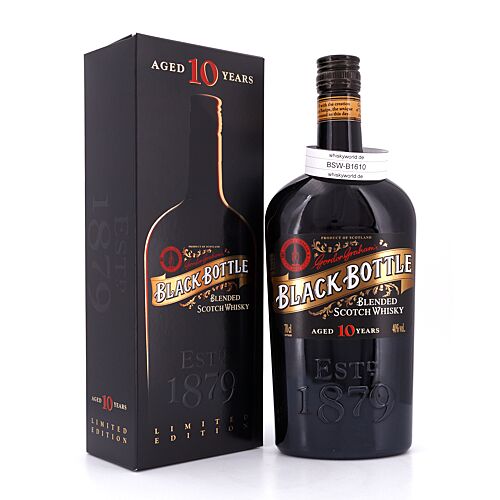 Black Bottle 10 Jahre  0,70 Liter/ 40.0% vol Produktbild