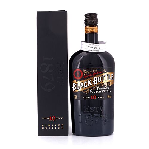 Black Bottle 10 Jahre  0,70 Liter/ 40.0% vol Produktbild