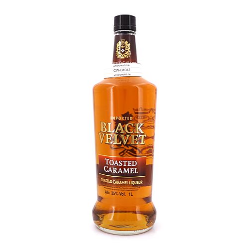 Black Velvet Toasted Caramel Whisky-Likör 1 Liter/ 35.0% vol Produktbild