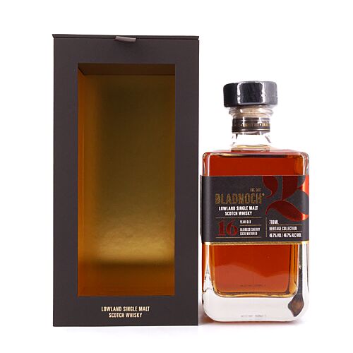 Bladnoch 16 Jahre Oloroso Sherry Casks  0,70 Liter/ 46.7% vol Produktbild