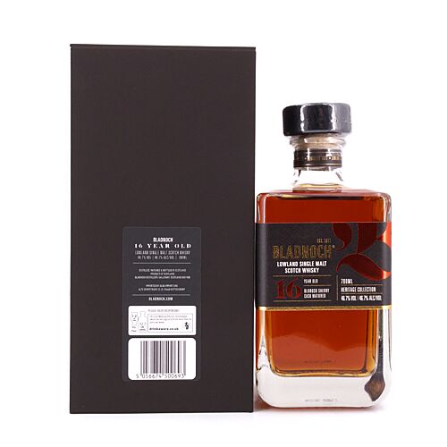 Bladnoch 16 Jahre Oloroso Sherry Casks  0,70 Liter/ 46.7% vol Produktbild