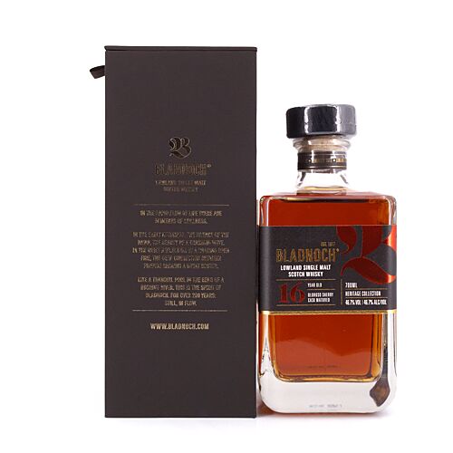 Bladnoch 16 Jahre Oloroso Sherry Casks  0,70 Liter/ 46.7% vol Produktbild