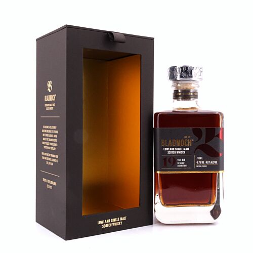 Bladnoch 19 Jahre PX Sherry Cask  0,70 Liter/ 46.7% vol Produktbild