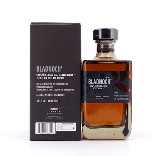 Bladnoch Alinta peated Release PX Sherry & Bourbon  0,70 Liter/ 47.0% vol Produktbild