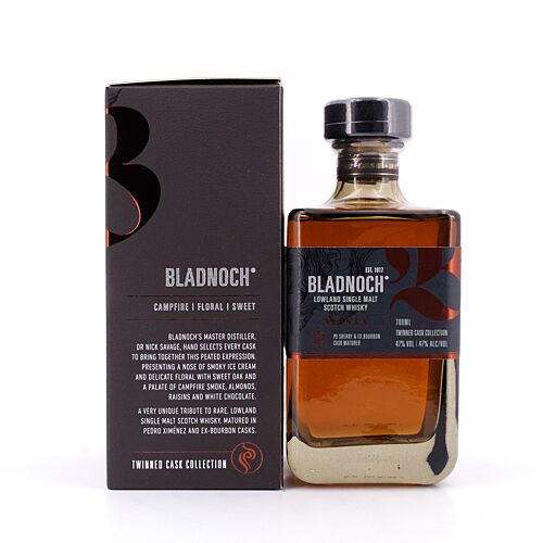 Bladnoch Alinta peated Release PX Sherry & Bourbon  0,70 Liter/ 47.0% vol Produktbild