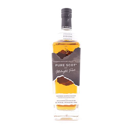 Bladnoch Pure Scot Midnight Peat  0,70 Liter/ 44.5% vol Produktbild