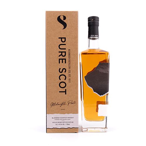 Bladnoch Pure Scot Midnight Peat  0,70 Liter/ 44.5% vol Produktbild