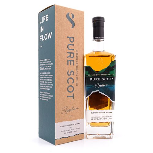 Bladnoch Pure Scot Signature Blended Scotch  0,70 Liter/ 40.0% vol Produktbild