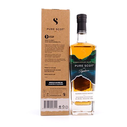 Bladnoch Pure Scot Signature Blended Scotch  0,70 Liter/ 40.0% vol Produktbild