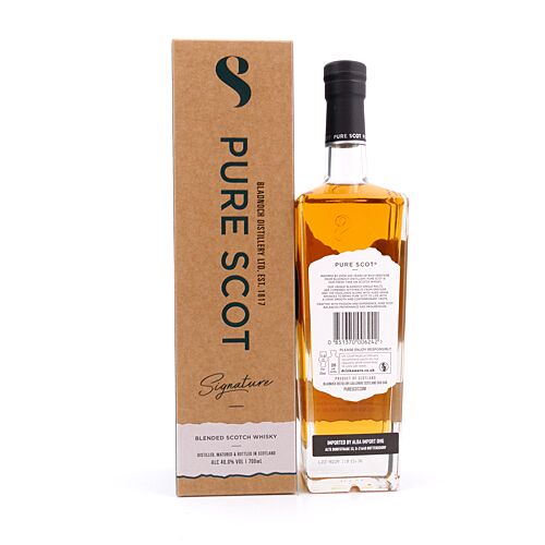 Bladnoch Pure Scot Signature Blended Scotch  0,70 Liter/ 40.0% vol Produktbild