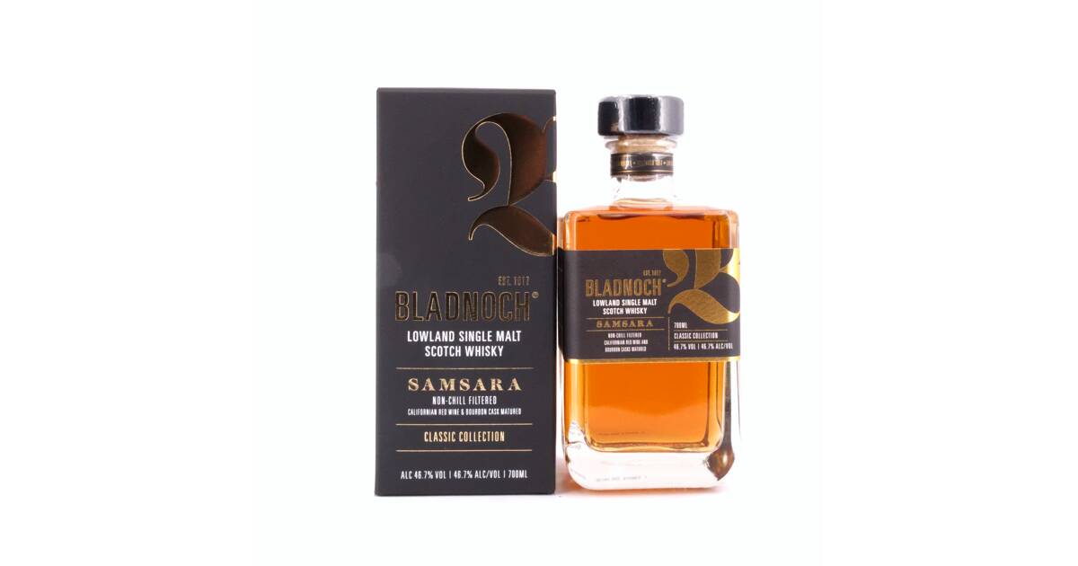 ウイスキー BLADNOCH SAMSARA 700ml 46.7% Whisky Online Cyprus - Bladnoch Samsara 70cl, 46.7%