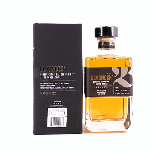 Bladnoch Vinaya  0,70 Liter/ 46.7% vol Produktbild