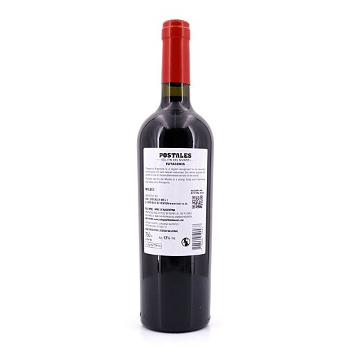 Bodega del Fin del Mundo Postales Malbec Jahrgang 2024 0,750 Liter/ 13.0% vol Produktbild