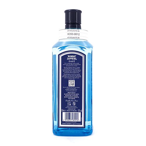 Bombay London Dry Gin Sapphire EAST 0,70 Liter/ 42.0% vol Produktbild