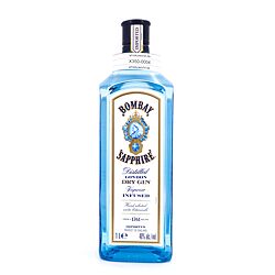 Bombay London Dry Gin Sapphire Literflasche Produktbild