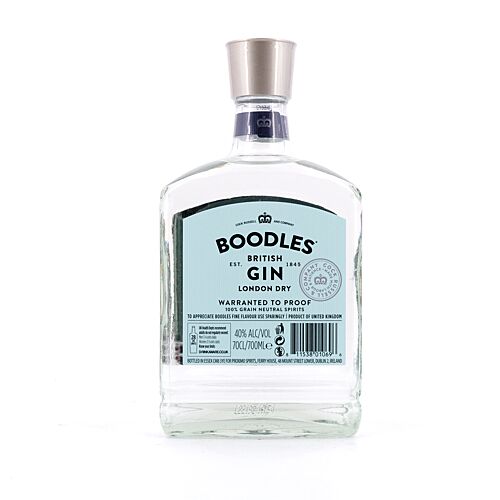 Boodles British London Dry Gin  0,70 Liter/ 40.0% vol Produktbild