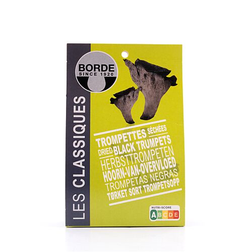 Borde Herbsttrompeten getrocknet  20 Gramm Produktbild
