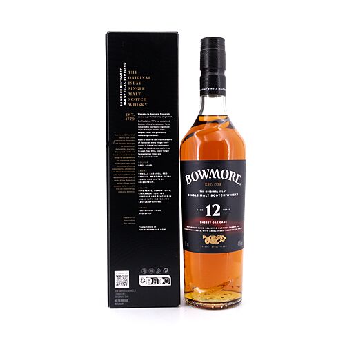 Bowmore 12 Jahre Sherry Oak Collection  0,70 Liter/ 40.0% vol Produktbild