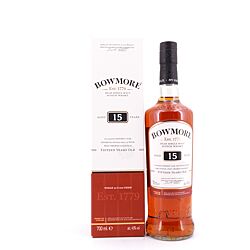 Bowmore 15 Jahre Sherry Cask Finish  Produktbild