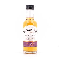 Bowmore 18 Jahre Miniatur Produktbild