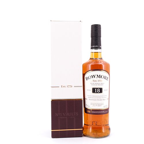 Bowmore 18 Jahre  0,70 Liter/ 43.0% vol Produktbild