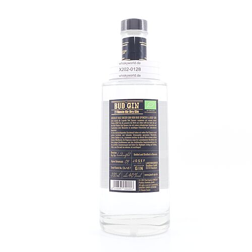 Bud Gin 2 Fäuste für Dry Gin  0,50 Liter/ 40.0% vol Produktbild