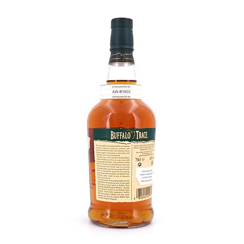 Buffalo Trace Kentucky Straight Bourbon Whiskey  0,70 Liter/ 40.0% vol Produktbild