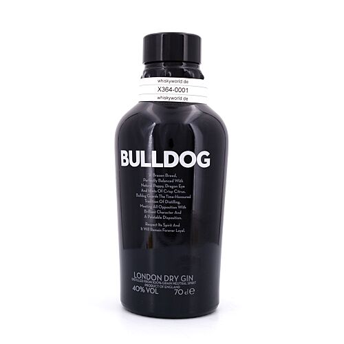 Bulldog British Dry Gin  0,70 Liter/ 40.0% vol Produktbild