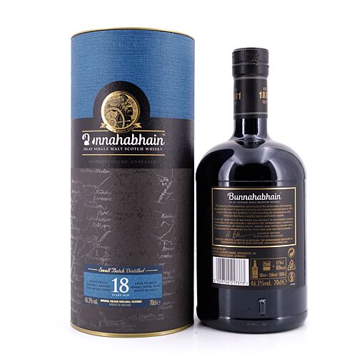 Bunnahabhain 18 Jahre  0,70 Liter/ 46.3% vol Produktbild